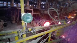 热式气体质量流量计在河南林州某钢铁厂投入使用